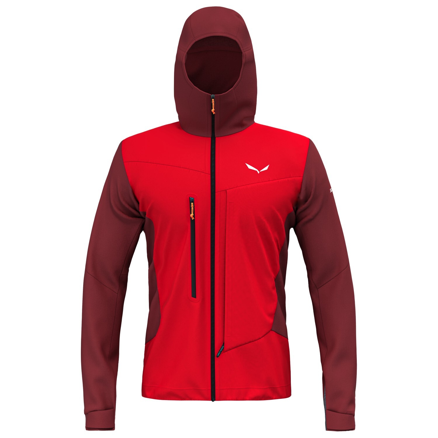 

Куртка из софтшелла Salewa Sella Durastretch Hybrid, цвет Syrah