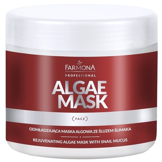 

Омолаживающая маска из водорослей со слизью улитки 160г. Farmona Algea Mask