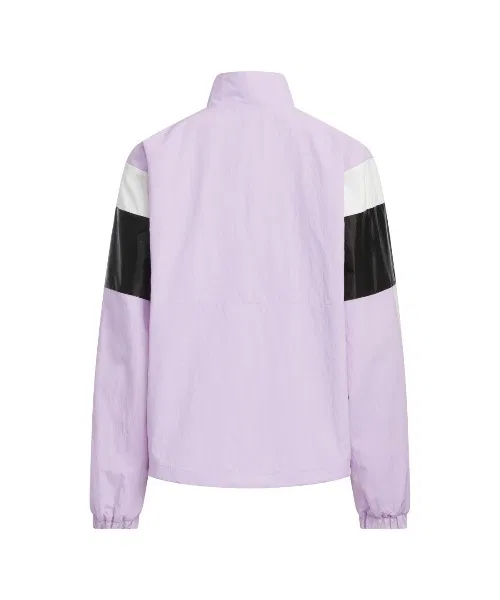 Куртка детская adidas свободного кроя на молнии, чёрная — фото 2