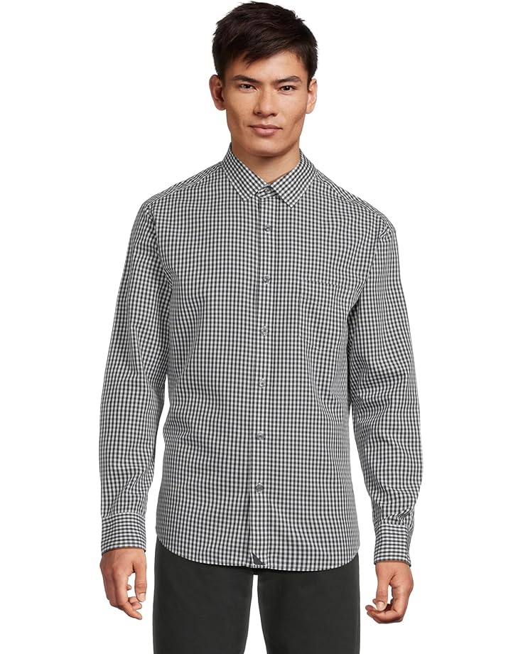 

Рубашка UNTUCKit Wrinkle-Free Lawrence Shirt, темно-синий