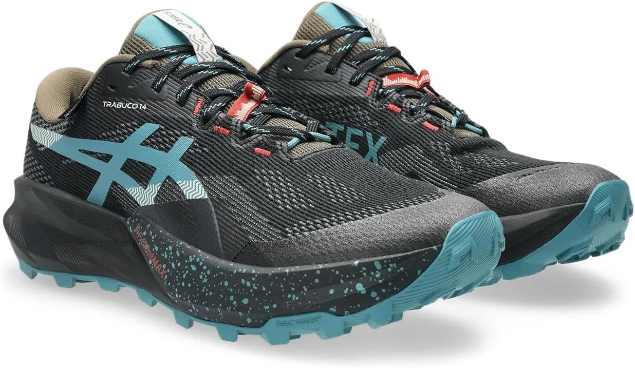 Мужские кроссовки ASICS Trabuco 14 GTX, Black Misty Pine