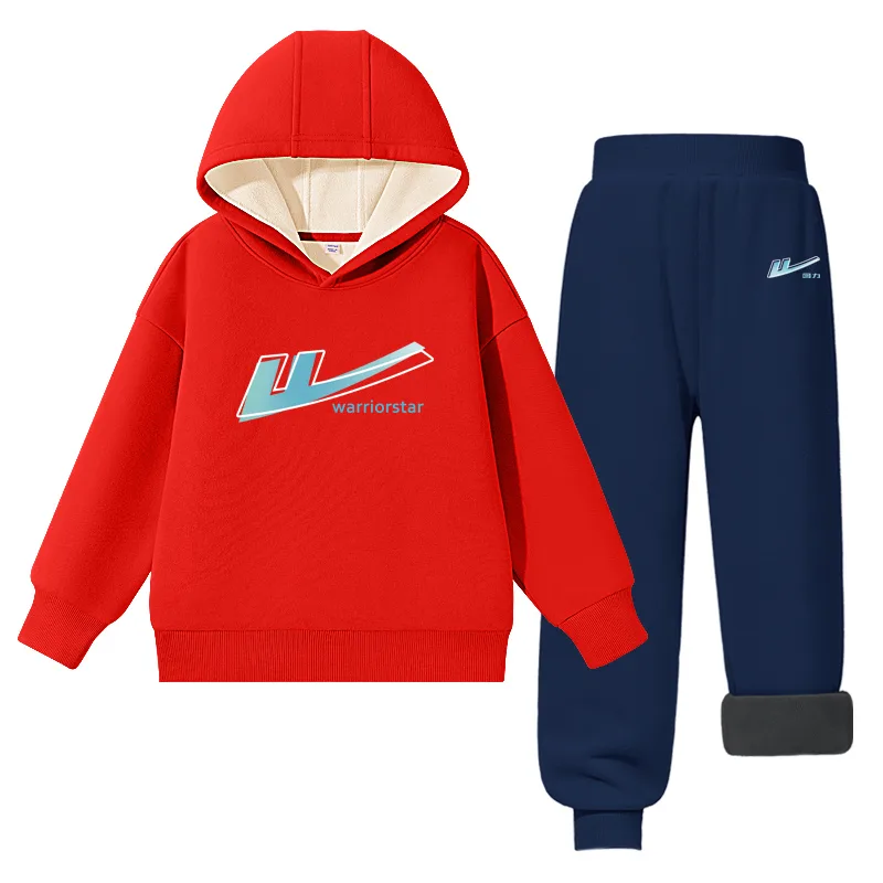 Детская повседневная худи для спорта WARRIOR, Red/H Gradient Pattern-Navy Blue/H Gradient Blue K