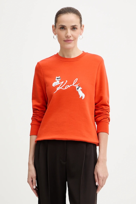

Толстовка IKON SIGNATURE Karl Lagerfeld, оранжевый