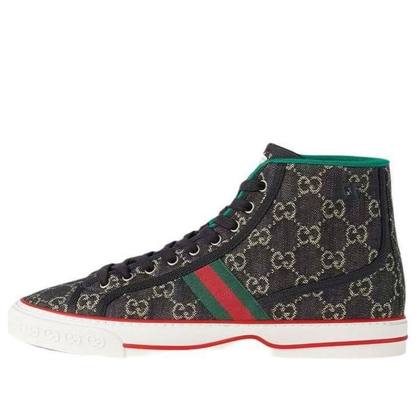 

Кроссовки tennis 1977 high 'black mini gg' Gucci, черный