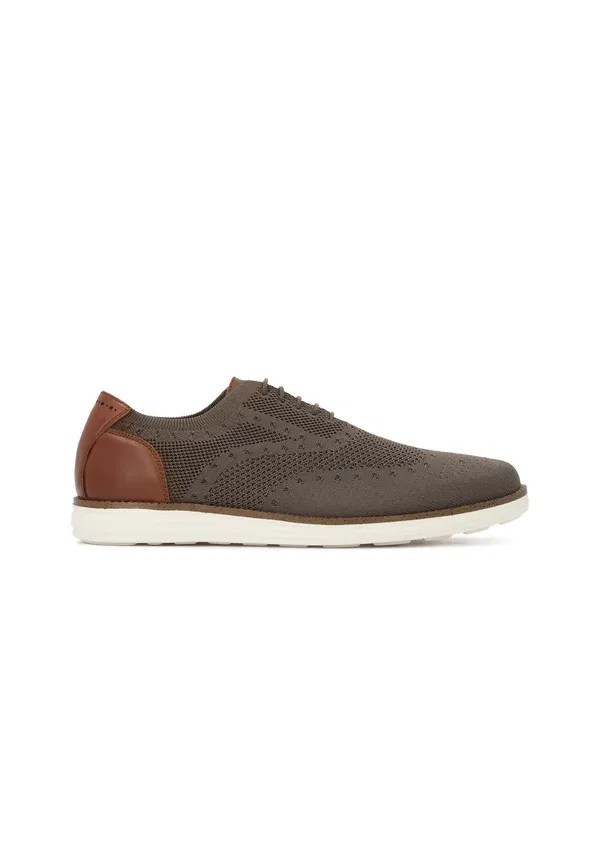 Ботинки повседневные Tompel.. casual lace ups Kazar, цвет серо-коричневый