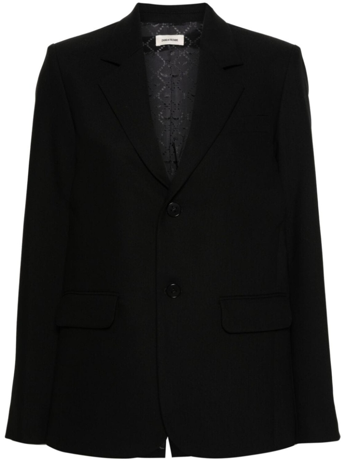 

Zadig&Voltaire блейзер со стразами, черный
