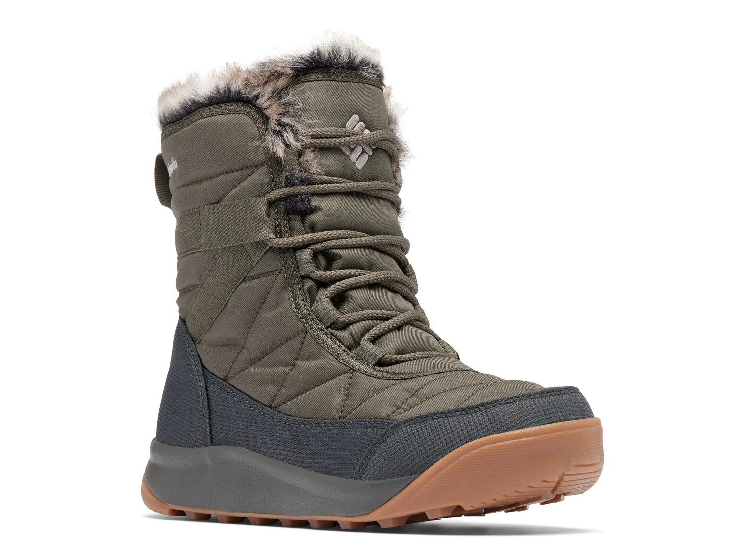 Ботинки Columbia Minx Waterproof Snow Boot, Alpine Tundra Army Green