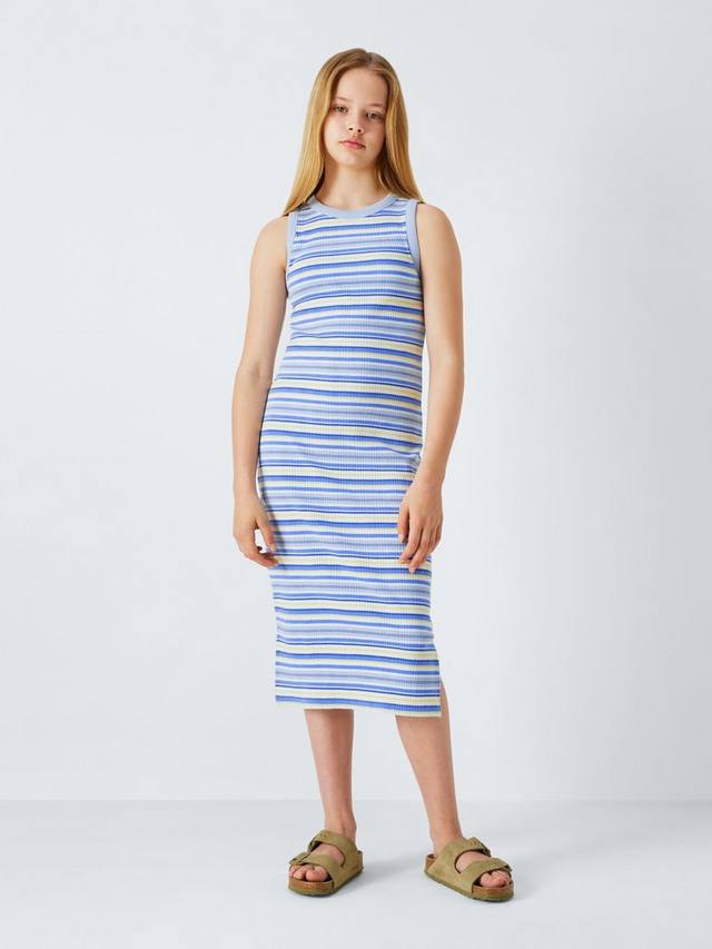 

Детское платье-футляр в полоску John Lewis, Multi