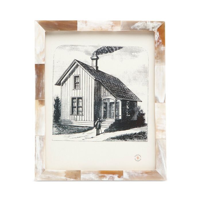 

Рамка для голубей и пуделей Essen Horn, 8 x 10 дюймов Pigeon & Poodle, коричневый/бежевый