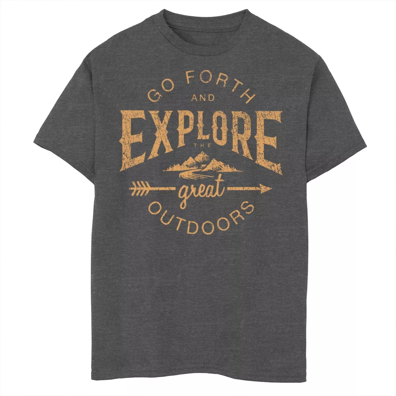 

Футболка с рисунком Fifth Sun Explore Outdoors для мальчиков 8–20 лет Fifth Sun