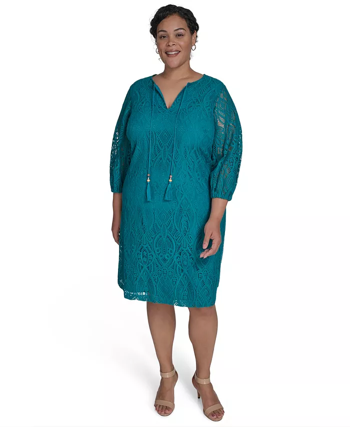 

Платье-трапеция больших размеров с V-образным вырезом Jessica Howard