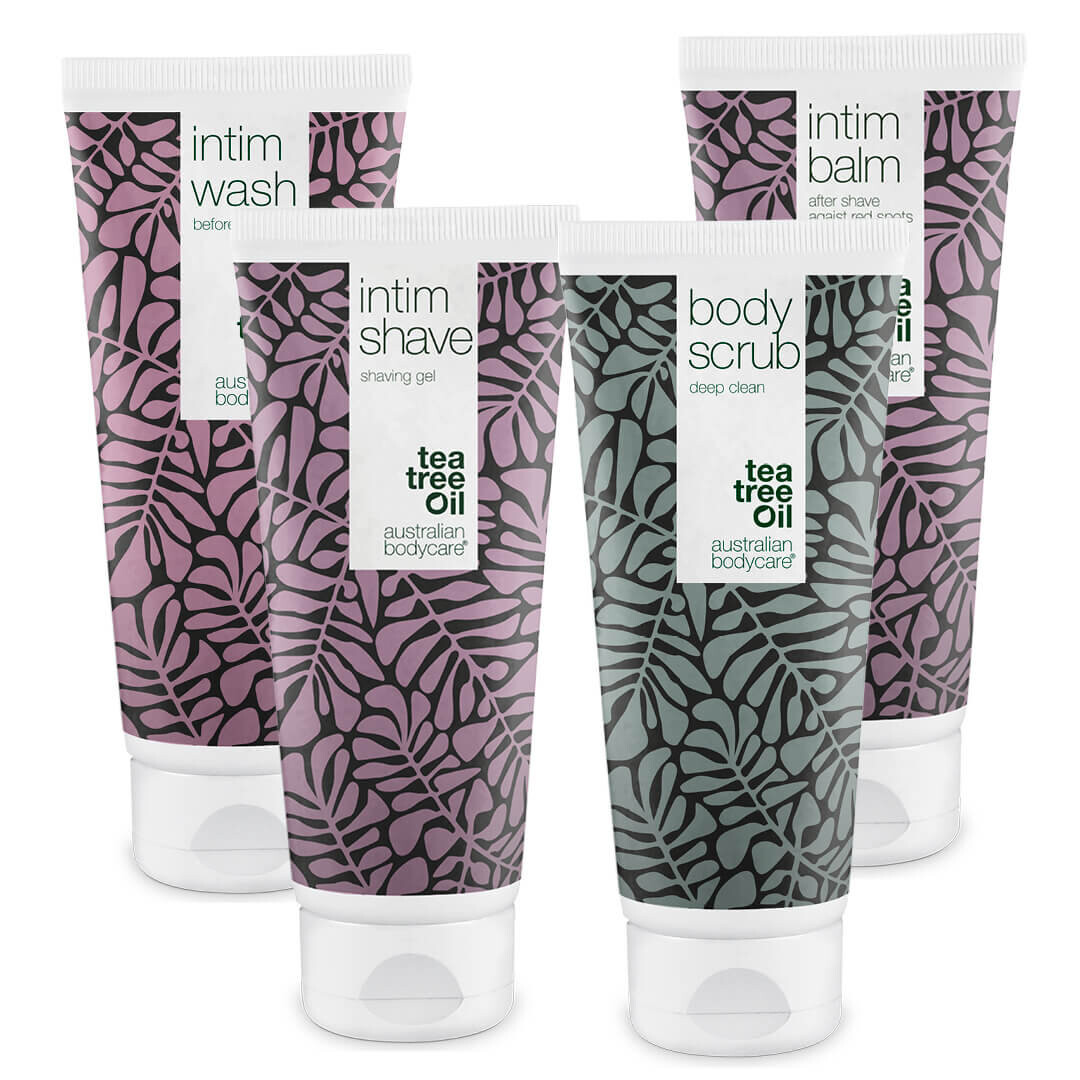 

Australian Bodycare, Набор из 4 средств для интимного бритья, 4 шт