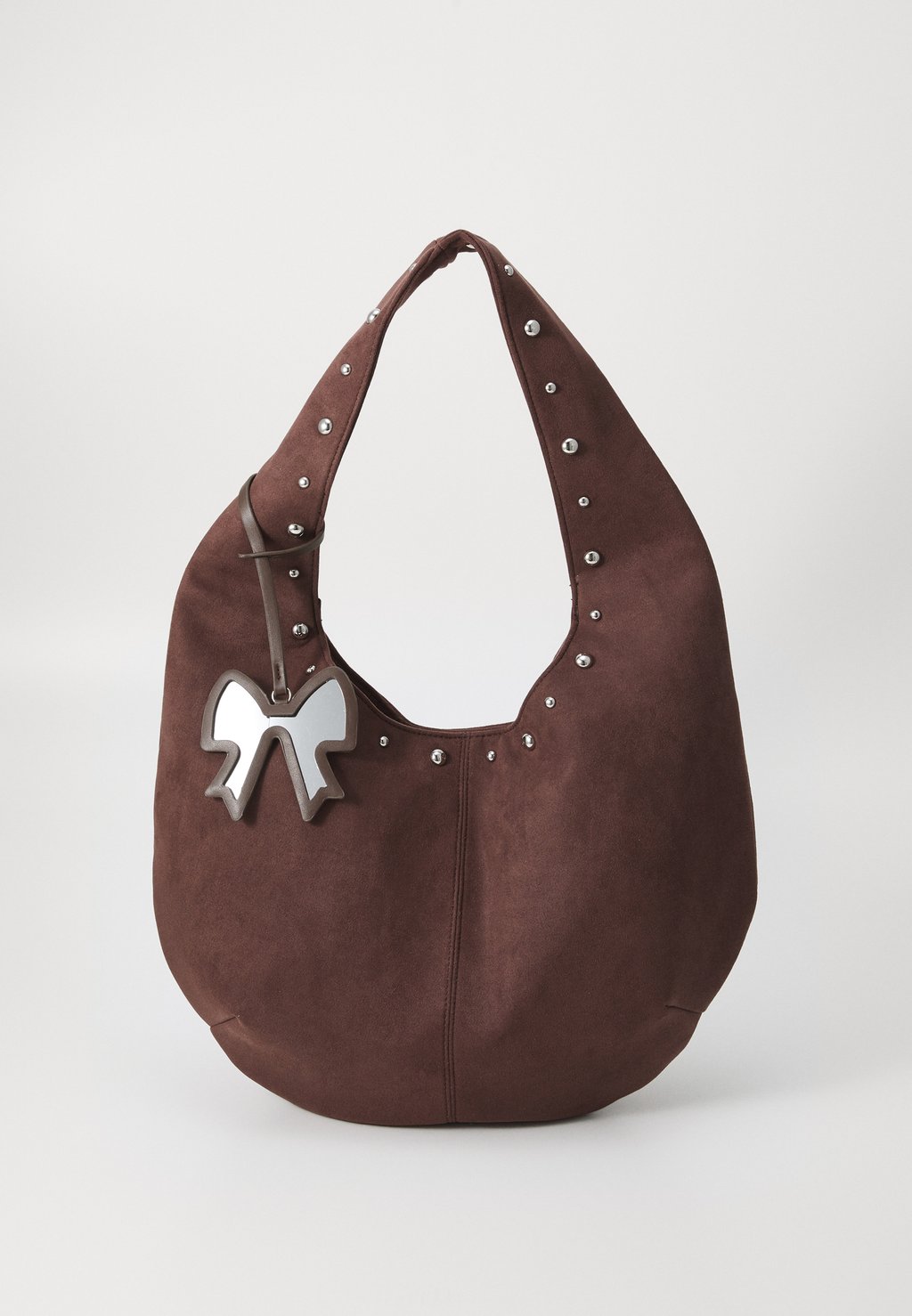 

Сумка-тоут FAUX SUEDE BOW Even&Odd, коричневый