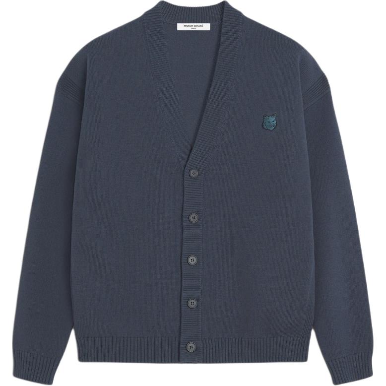 

Кардиган Comfort с нашивкой Bold Fox Head от Maison Kitsuné Maison Kitsune, серый