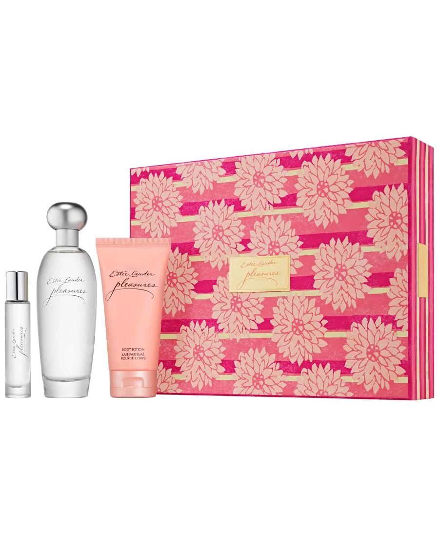 Estée Lauder 3 шт. Подарочный набор Pleasures Eau De Parfum