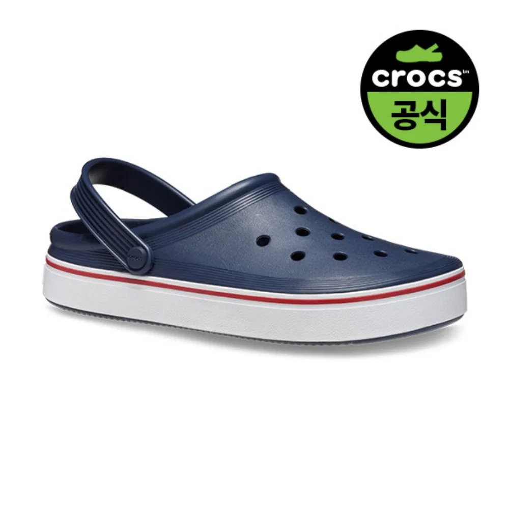 Мужские сабо Off Court тёмно-синие от Crocs — фото 2