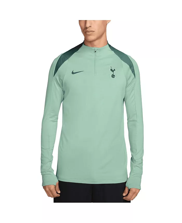 

Толстовка Men's Green Tottenham Hotspur 2024/25 Third Strike Drill Performance Quarter-Zip Pullover Top Nike
