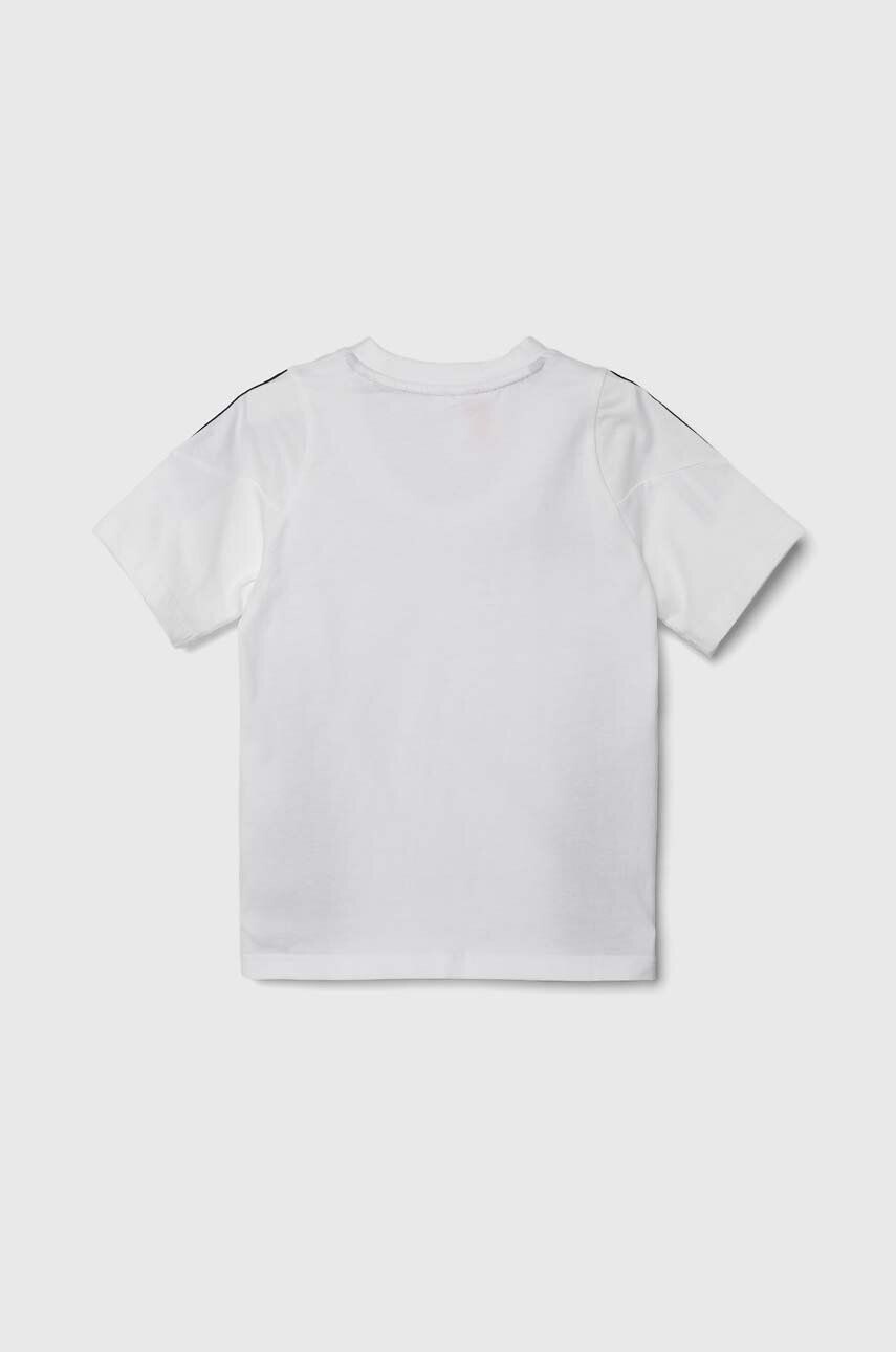 Детская хлопковая футболка adidas Performance TIRO24 SWTEEY, белый — фото 3