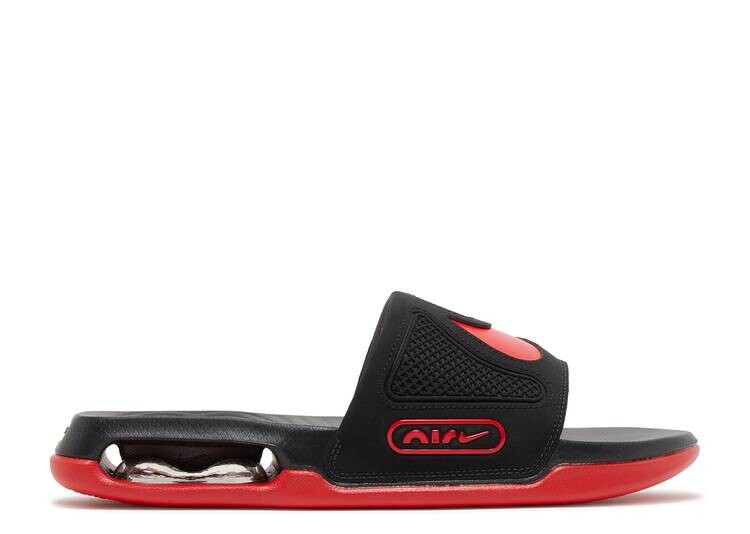 

Кроссовки Nike AIR MAX CIRRO SLIDE 'BLACK UNIVERSITY RED', черный, Черный;белый, Кроссовки Nike AIR MAX CIRRO SLIDE 'BLACK UNIVERSITY RED', черный