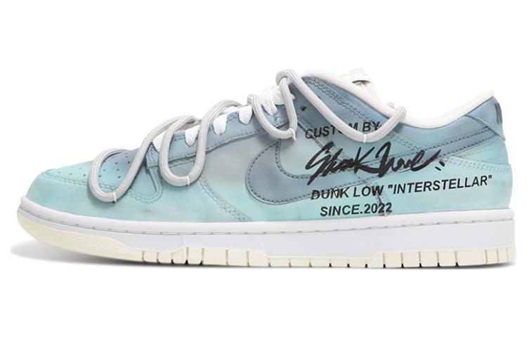 

Кроссовки Nike Dunk Skateboard Shoes Women's Low-Top Dusk Blue