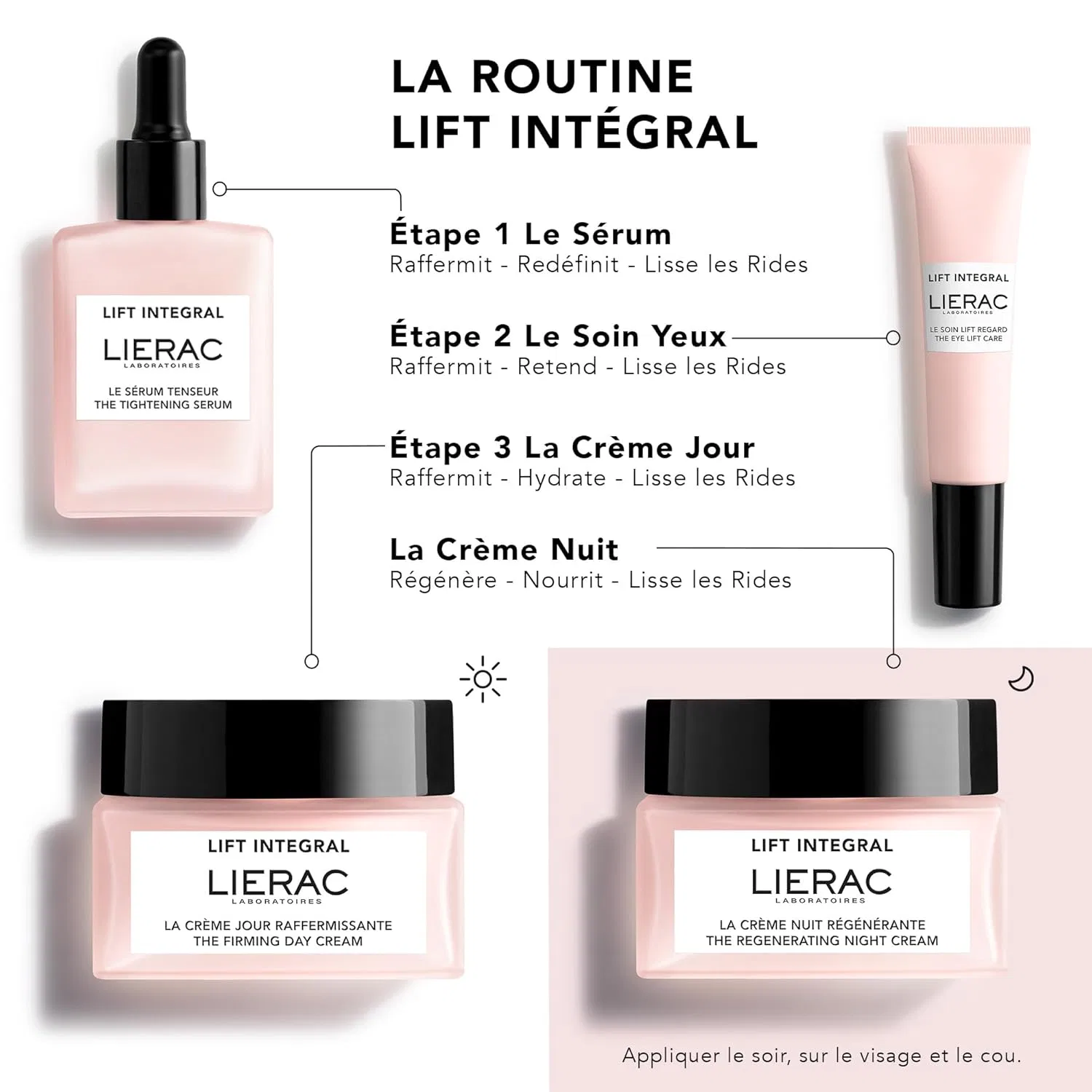 Крем для лица Lierac — Ночной «Lift Integral Regenerating Night Cream» от — фото 4