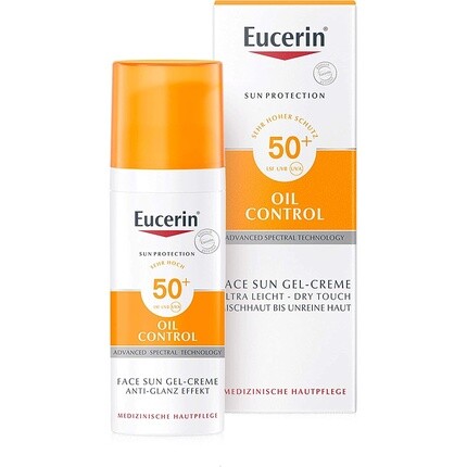 

Солнцезащитный гель-крем SPF 50+ Крем для лица 50мл, Eucerin