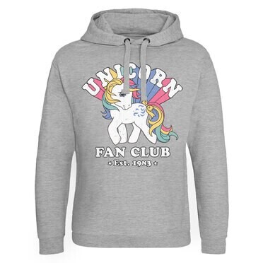 

Толстовка My Little Pony Hoodie Unicorn Fan Club Epic Hoodie, серый