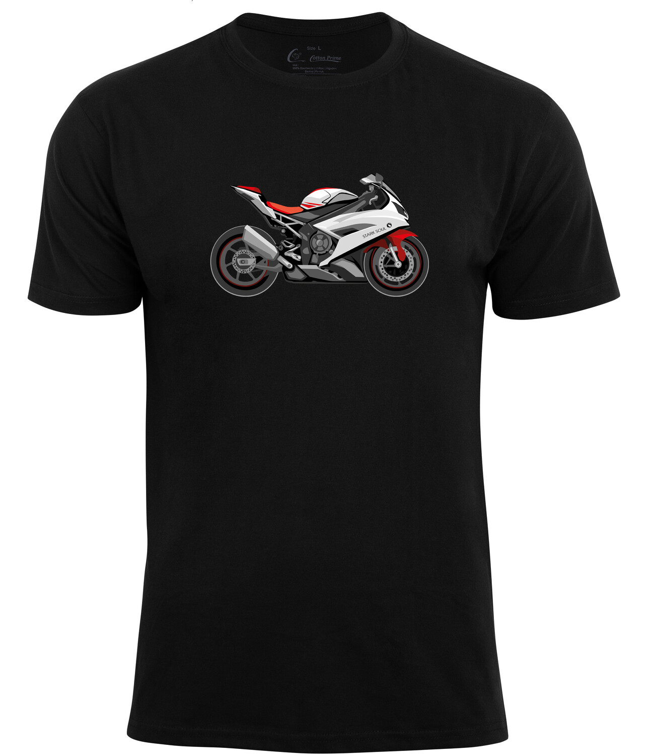 

Футболка Cotton Prime STARK SOUL Motorbike, черный