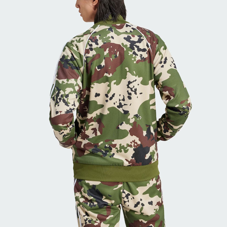 Куртка Adidas Originals Camo Sstr Track Top мужская Wild Pine — фото 4