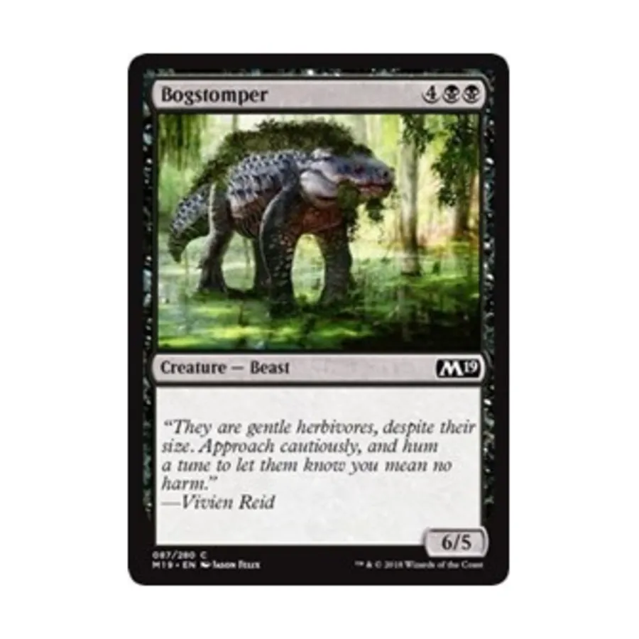 

CCG Болотный топпер (C) (фольга), MTG - Core Set 2019