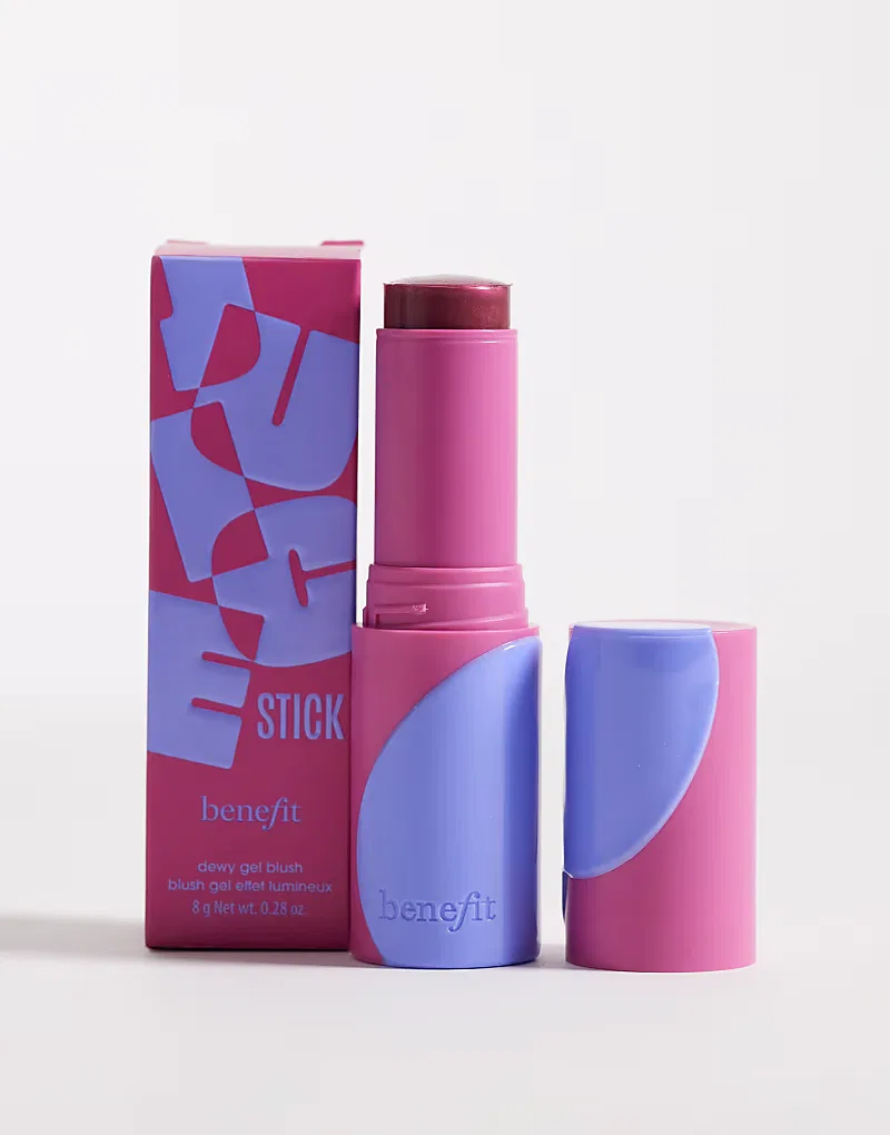 Увлажняющие гелевые румяна-стик Benefit Juice Stick Hydrating Dewy Gel Blush, Figgie cool purple
