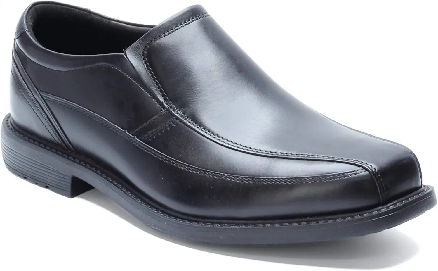 Rockport Мужские слипоны Sherwood Bike Toe Slip-On черного цвета