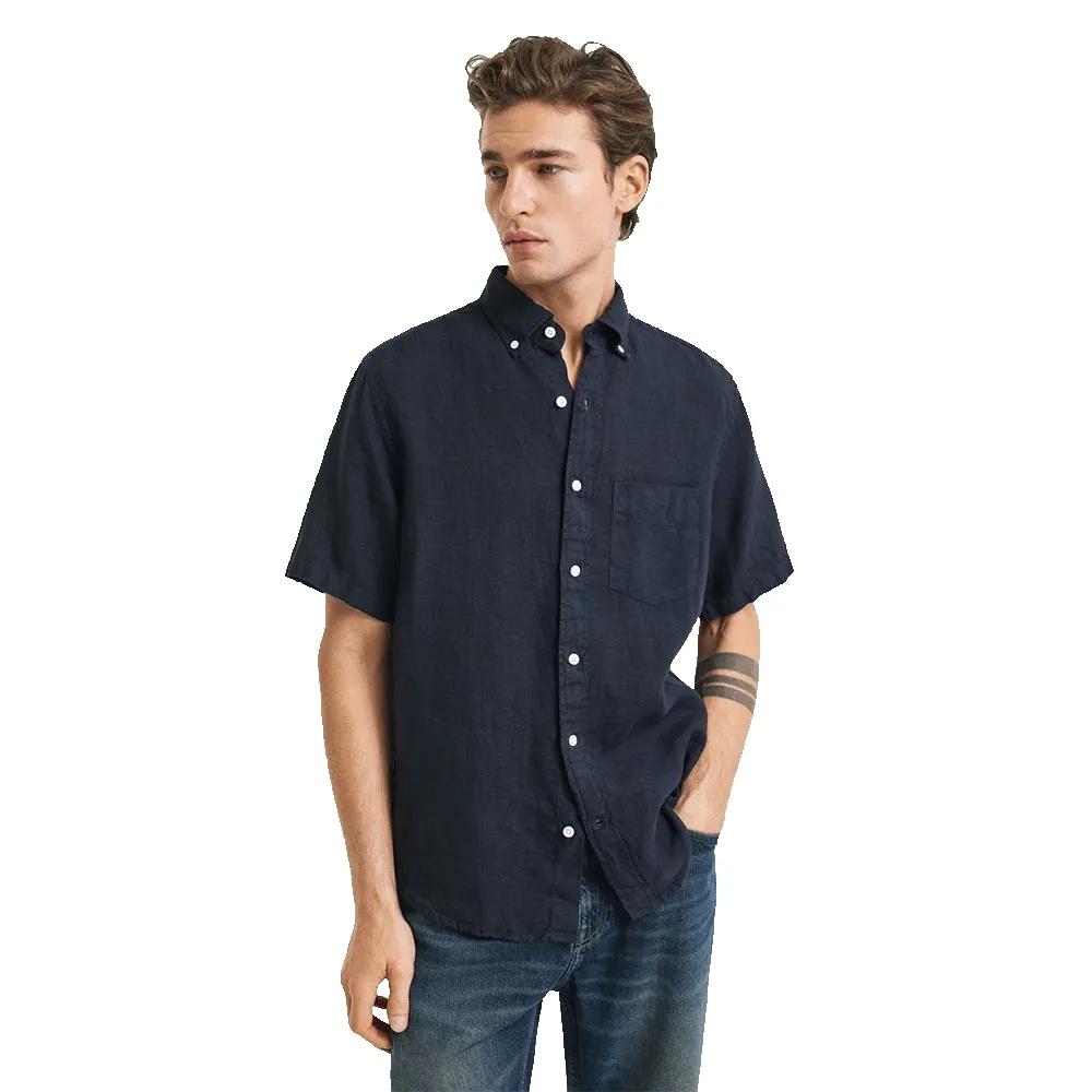 

Рубашка с коротким рукавом Gant 3240121, синий