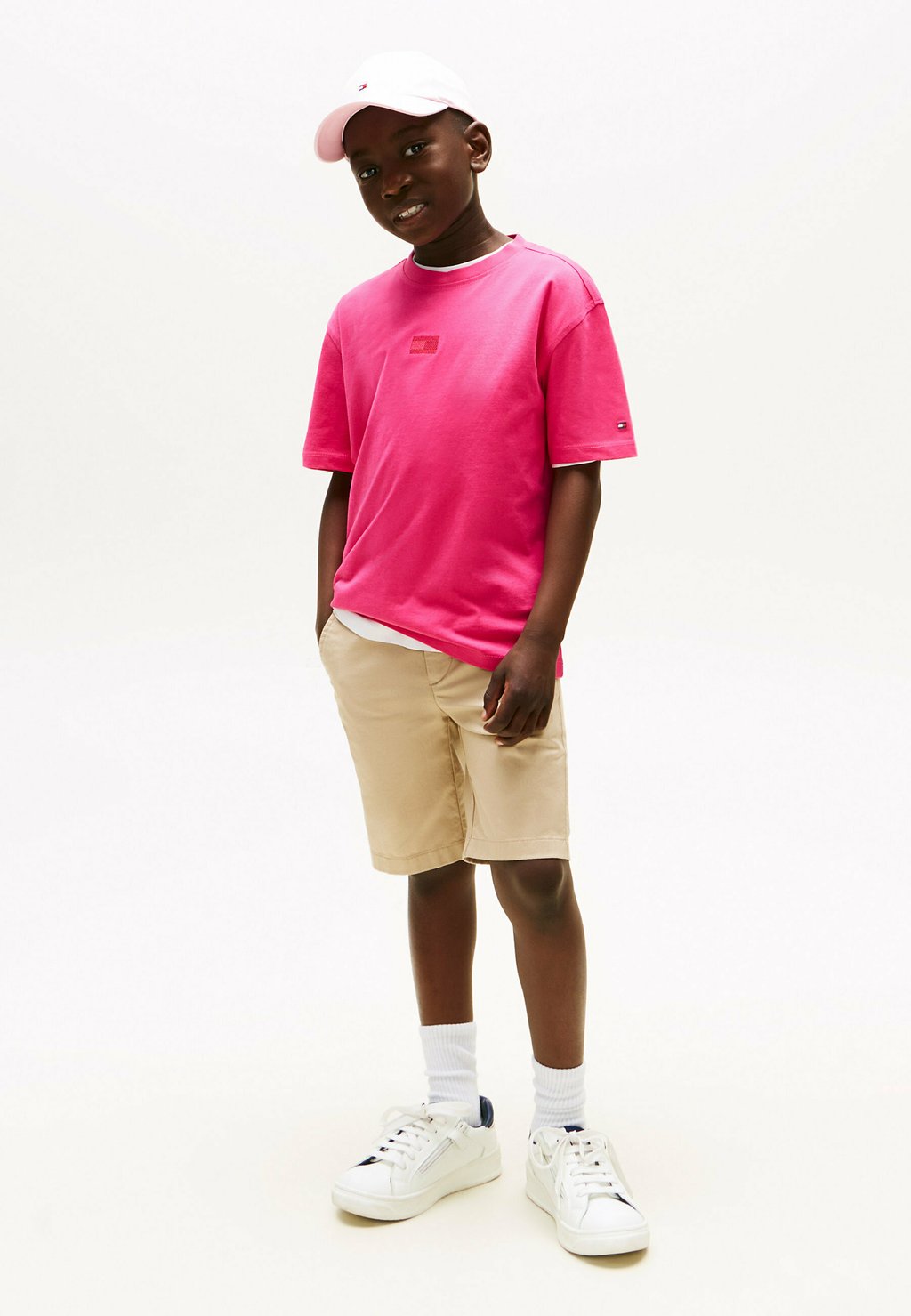 

Базовая футболка Tommy Hilfiger, цвет Jewel Pink