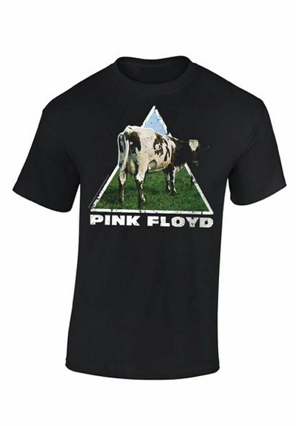 

Футболка с принтом PINK FLOYD ATOM HEART rockshirts, черный