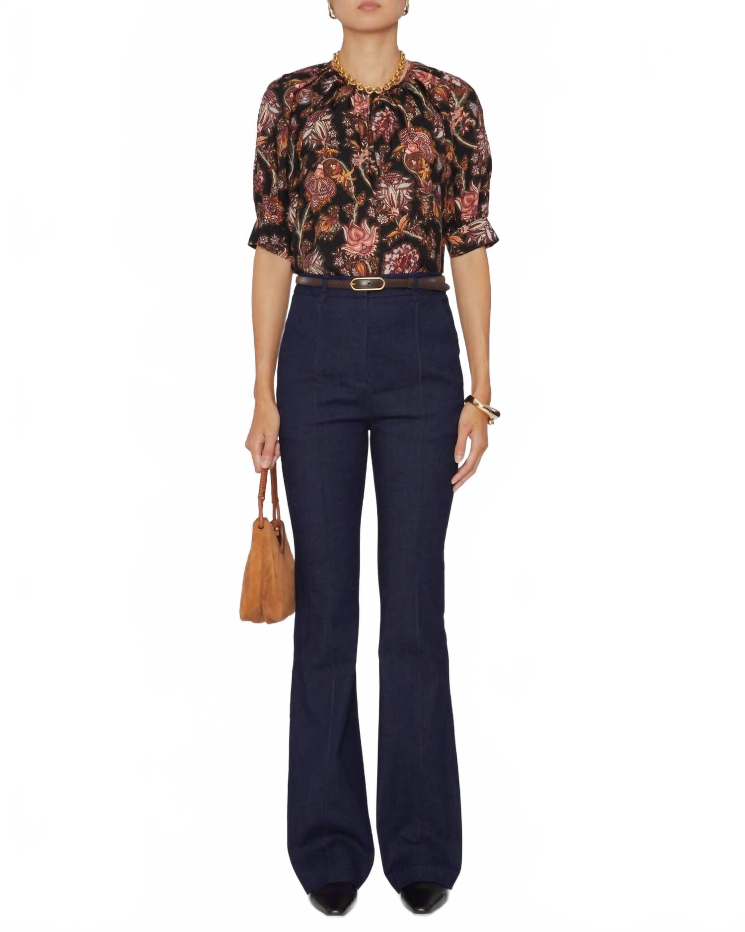 

Топ с коротким рукавом Suri в цвете Viola Ulla Johnson, viola