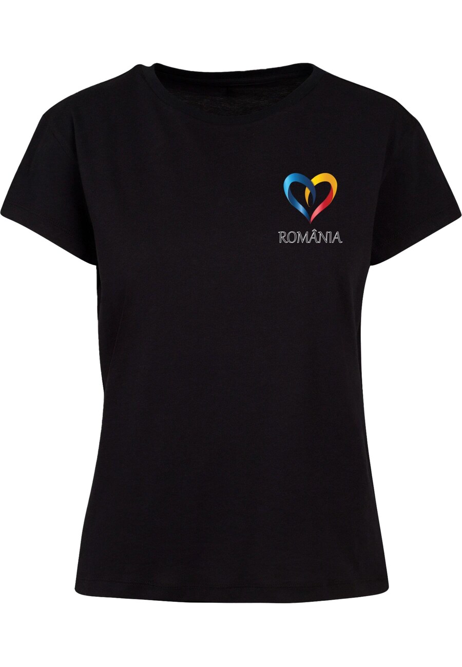 

Футболка Merchcode Shirt Football - Romania, черный