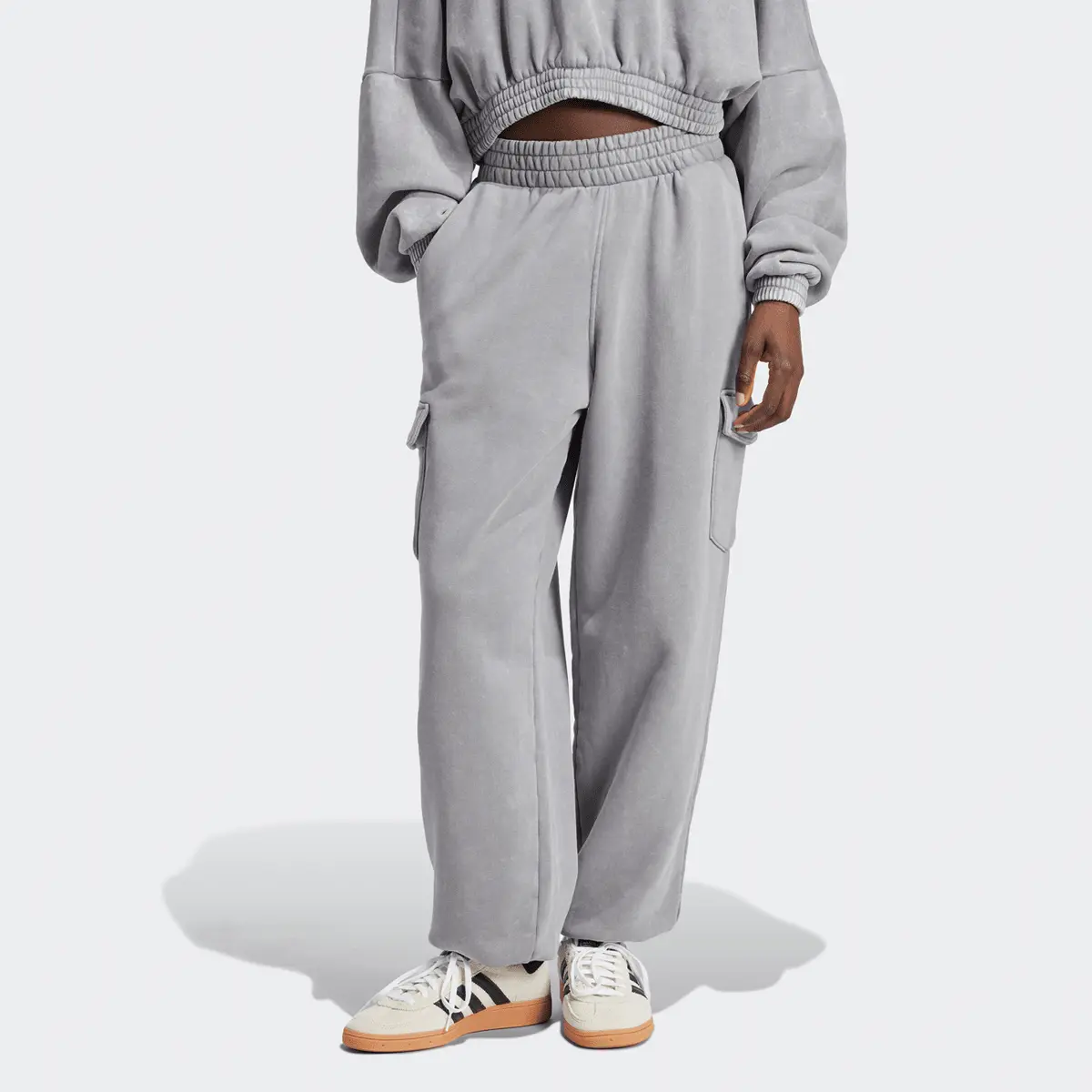 

Спортивные брюки adidas Originals Washed Sweatpants, серый