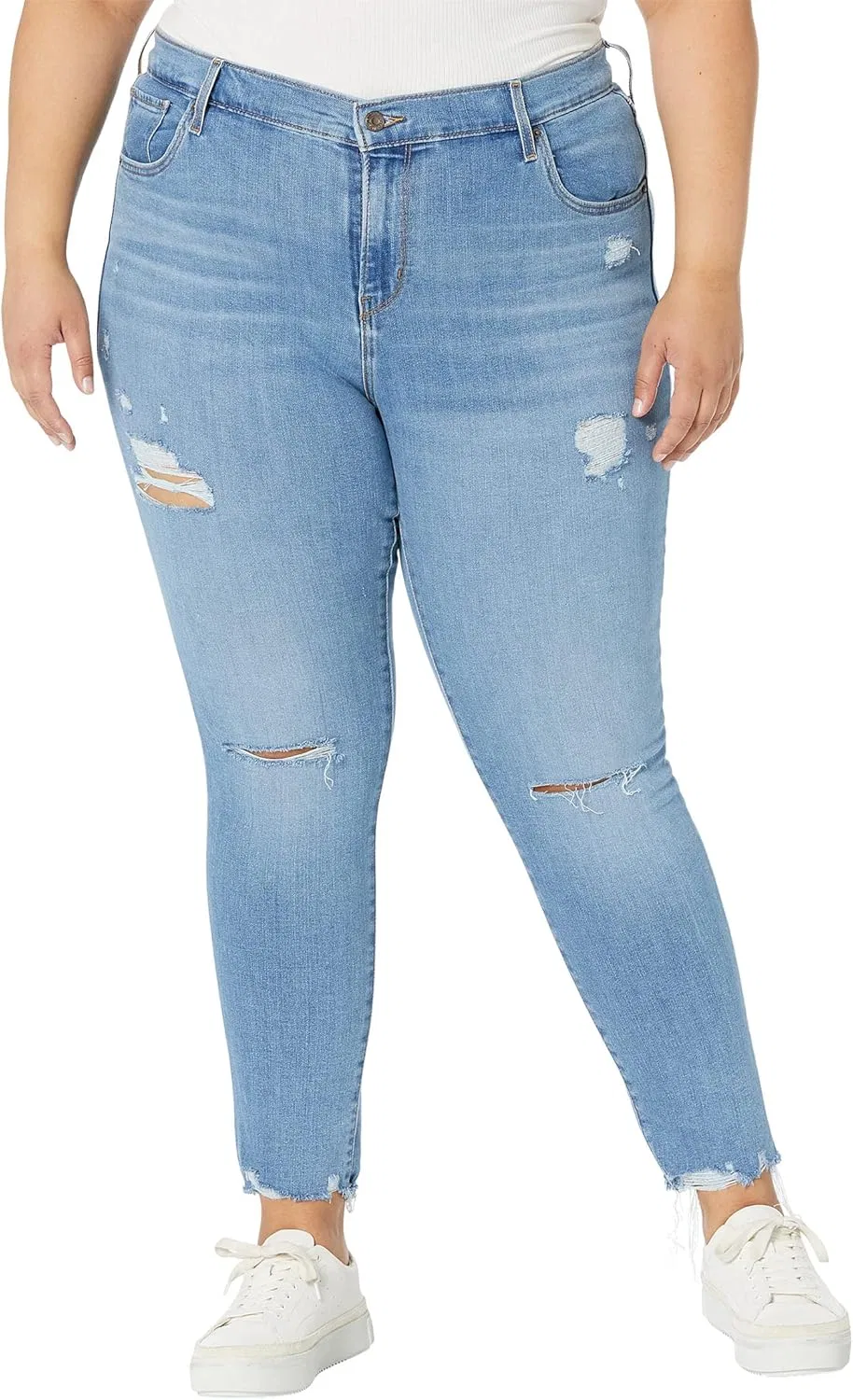 Джинсы High Rise Skinny, Levi's, Medium Indigo Worn in