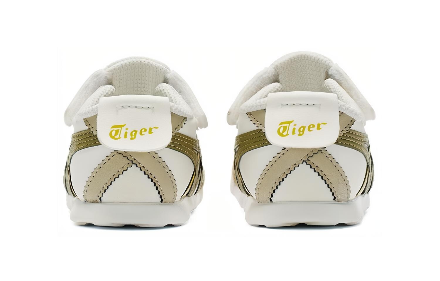 Кроссовки Onitsuka Tiger MEXICO 66 Toddler Shoes TD Low-top Beige/brown, коричневый — фото 4