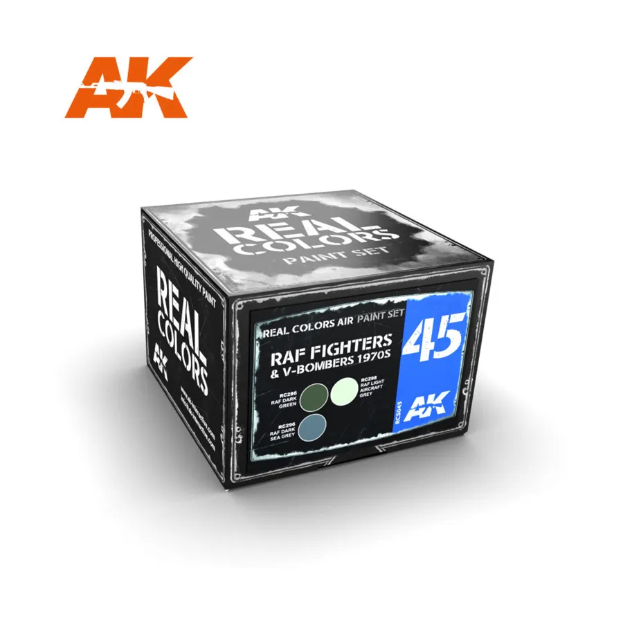 

Истребители и V-бомбардировщики RAF, 1970-е гг., Paint - Real Color Sets (AK-Interactive)