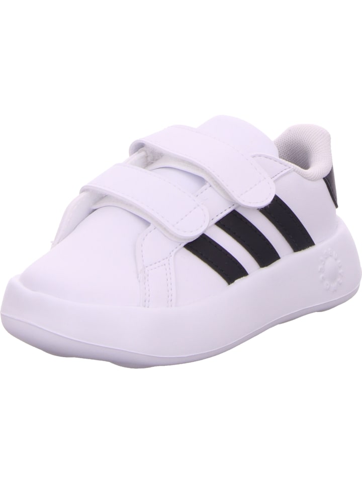 Кроссовки на шнуровке adidas Lowtop-Sneaker Grand Court 2.0 CF l, цвет cloud white/core black/cloud white