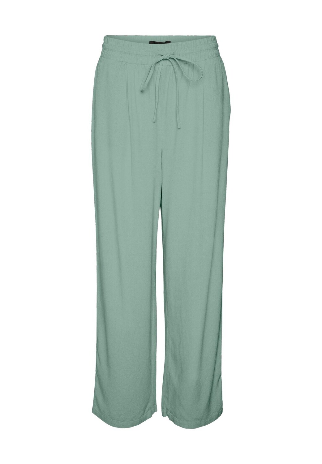

Брюки тканевые, на кулиске, свободные, женские VERO MODA, цвет Silt Green