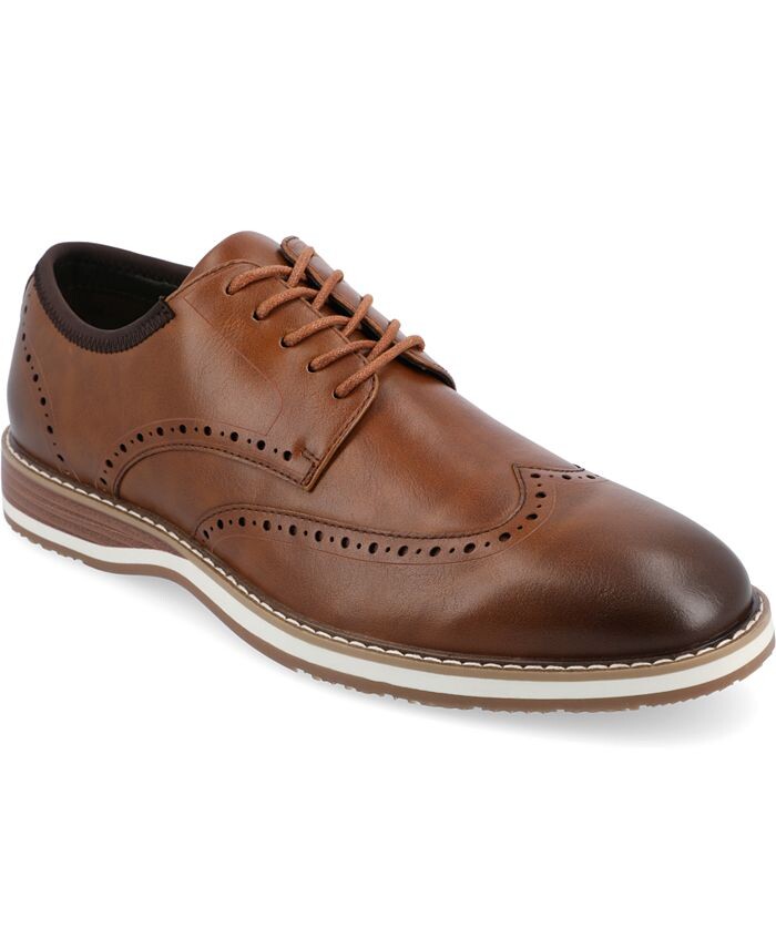 

Мужские гибридные модельные туфли из пеноматериала Ozzy Wingtip Tru Comfort Vance Co., коричневый