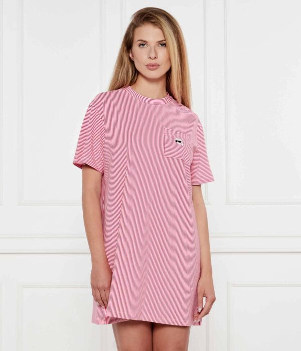 

Ночные Рубашка иконка Oversize fit Karl Lagerfeld, красный