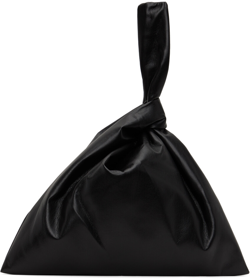 

Черный - Большой клатч Jen из альтернативной кожи Nanushka