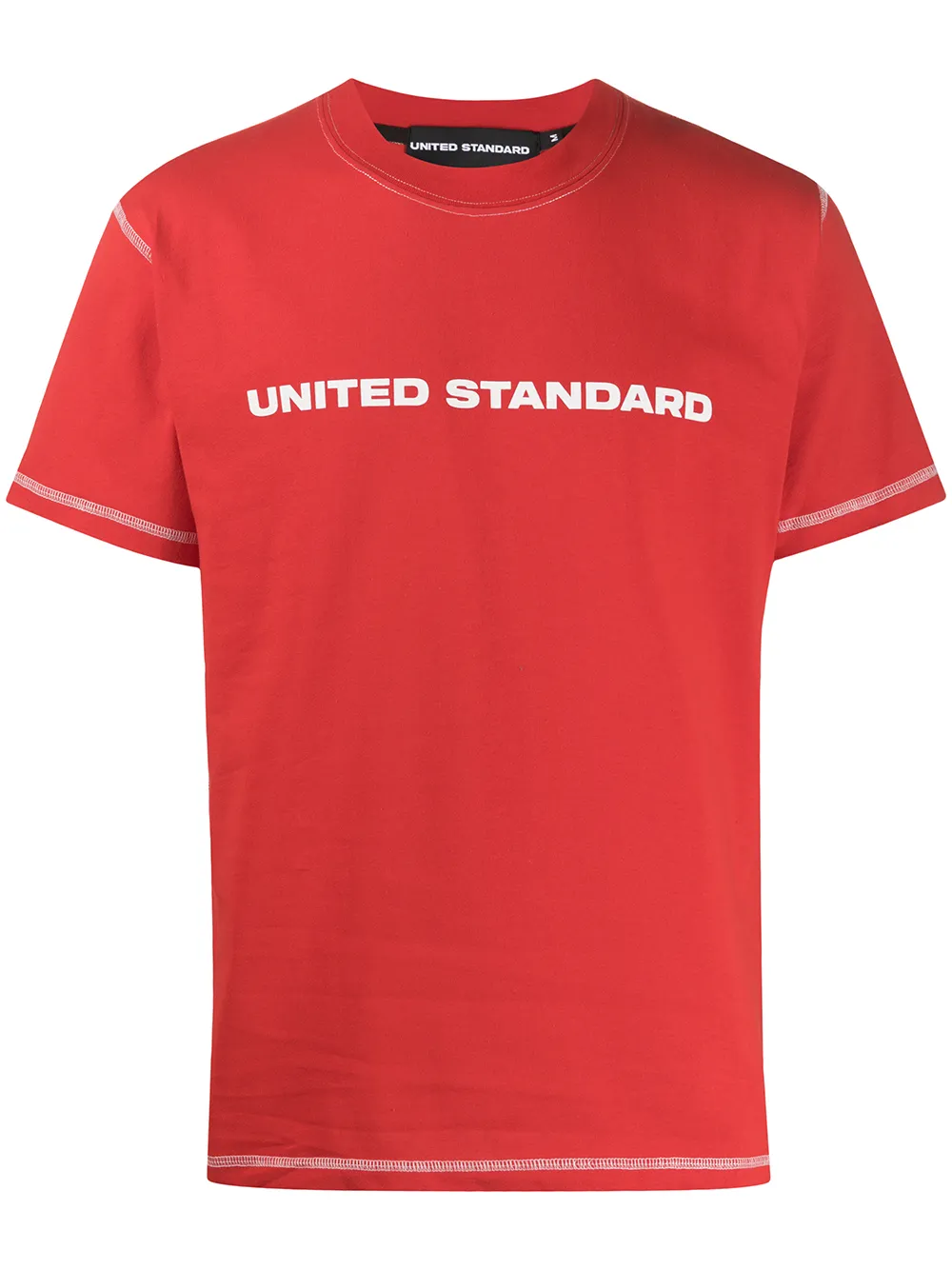 

Футболка с круглым вырезом и логотипом United Standard, красный
