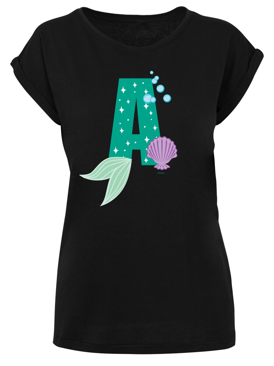 

Футболка F4NT4STIC Shirt Disney Alphabet A Is For Ariel, черный