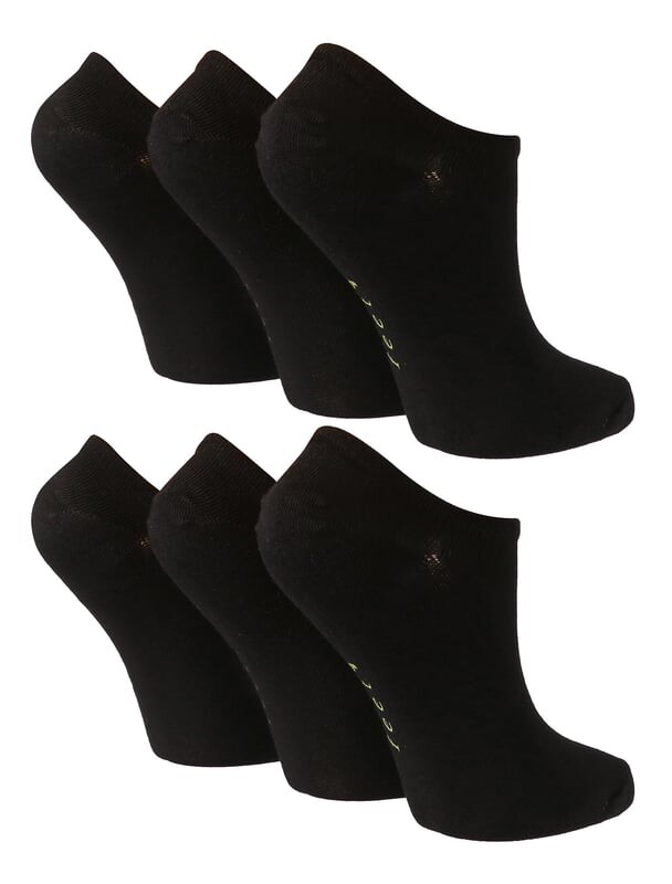 

Нескользящие невидимые носки Wildfeet, черный