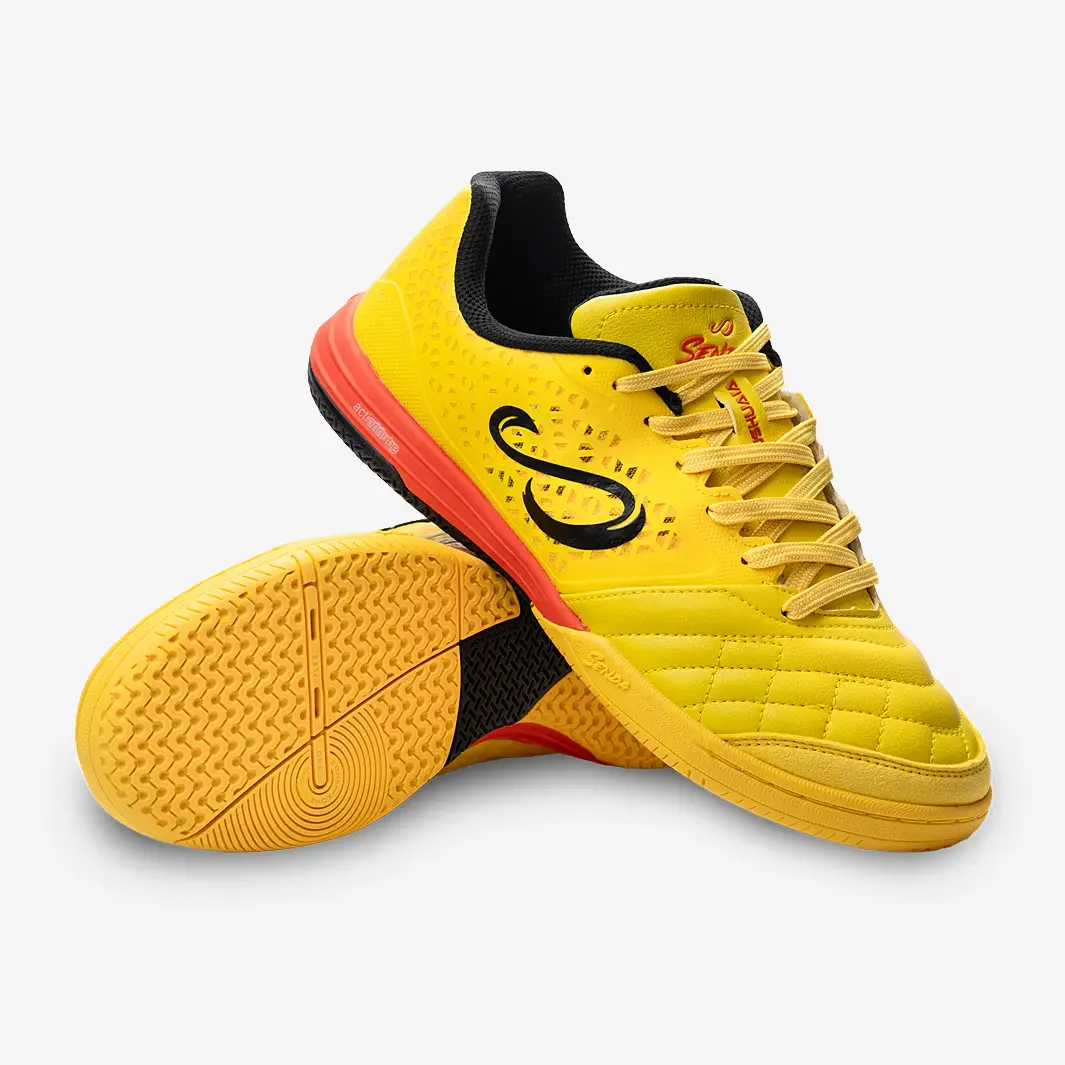 

Senda Ushuaia Pro 2.0 SFT5000-YL унисекс 8.5 желтые футбольные бутсы для зала TF3253 Adidas